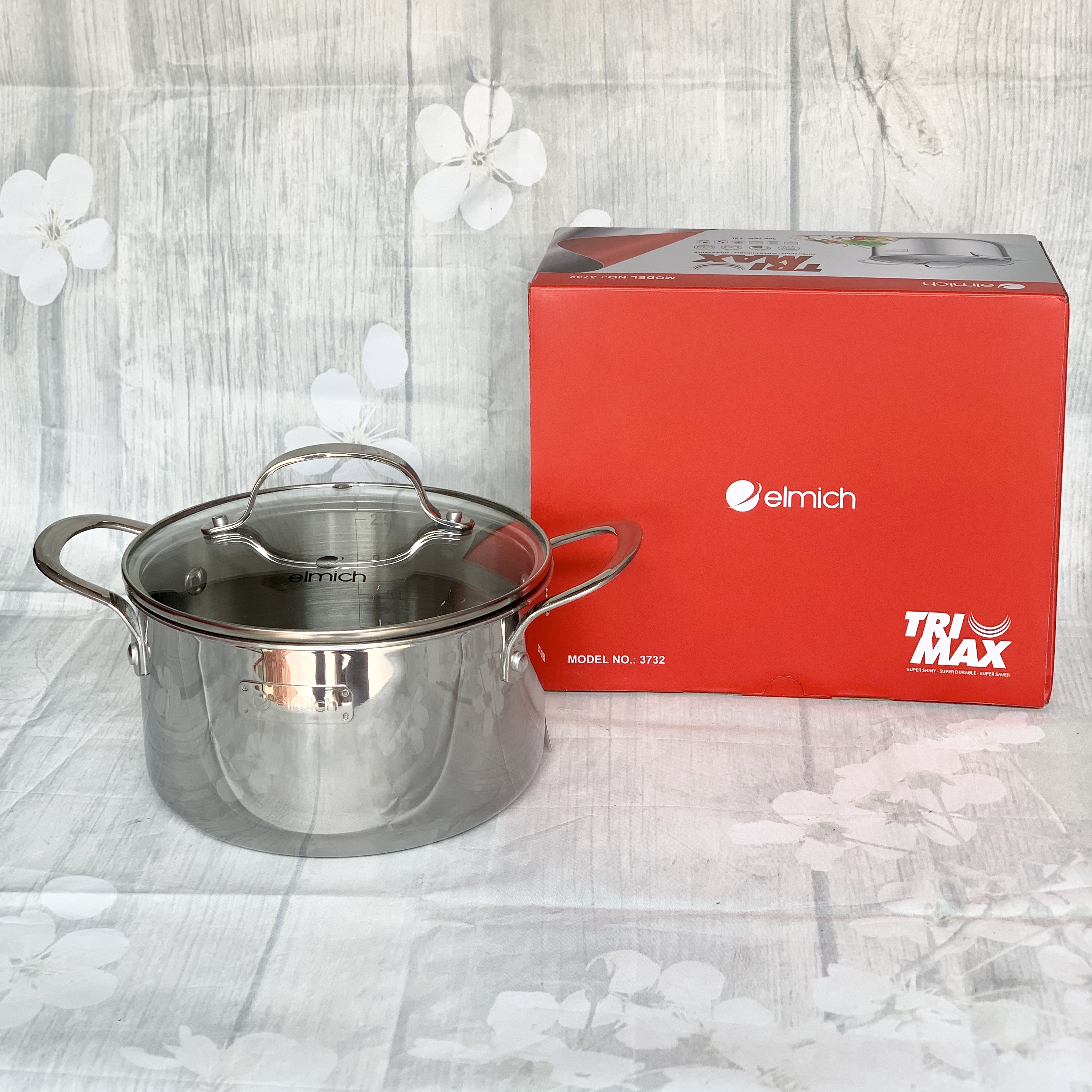 NỒI INOX CAO CẤP 3 LỚP ĐÁY LIỀN TRI-MAX 26CM