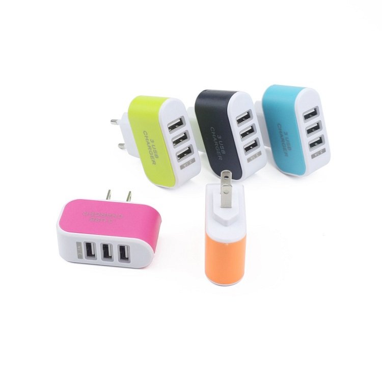 [ VÔ PIN CỰC NHANH] CỐC SẠC, CÓC SẠC 3 CỔNG USB 3.1A - CỐC SẠC NHANH 3 ĐẦU CAO CẤP, HỖ TRỢ SẠC NHIỀU THIẾT BỊ, VÔ PIN NHANH DỄ SỬ DỤNG