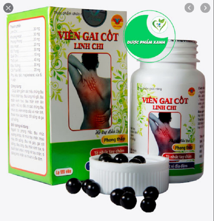 Viên gai cốt linh chi 120 viên