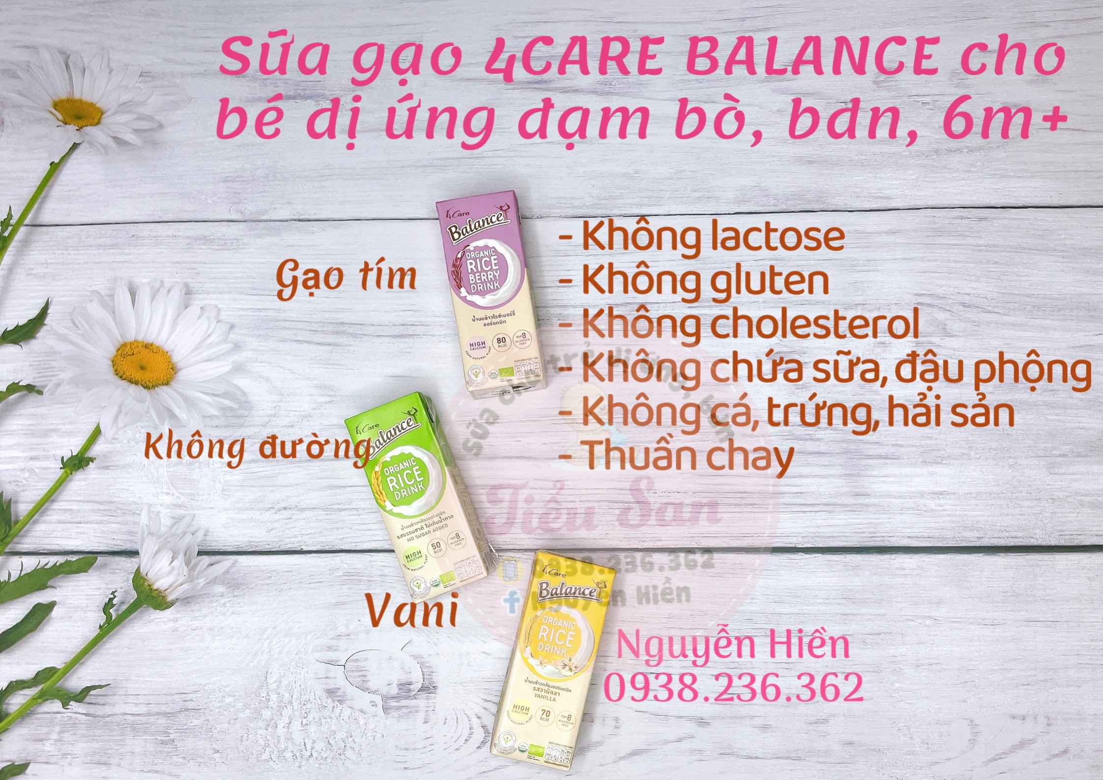 Sữa Nước cho bé dị ứng đạm bò