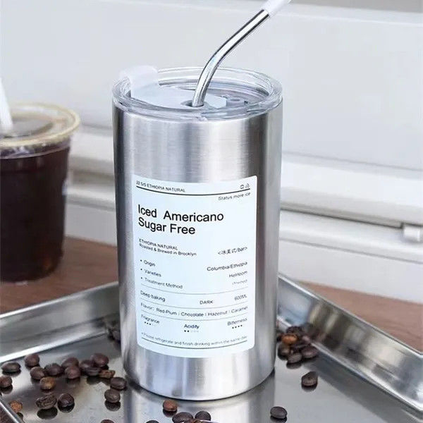 [HB Gift] Ly Giữ Nhiệt Có Nắp Đậy 600ml