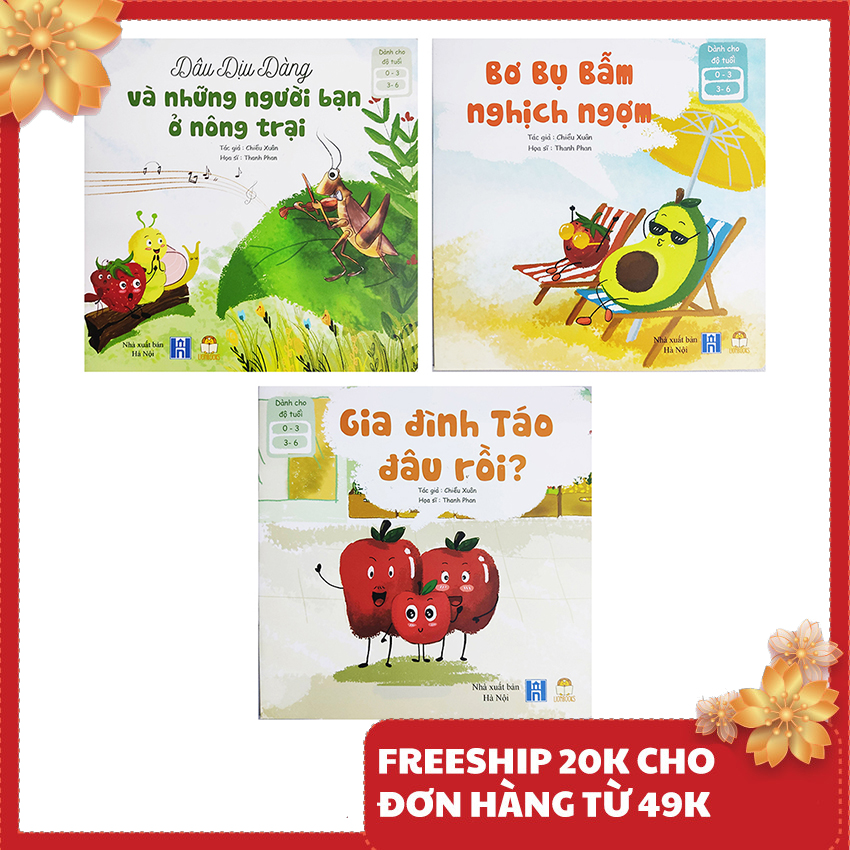 Sách thiếu nhi - Bộ sách chu du cùng những người bạn thú vị - Combo 3 cuốn Lionbooks
