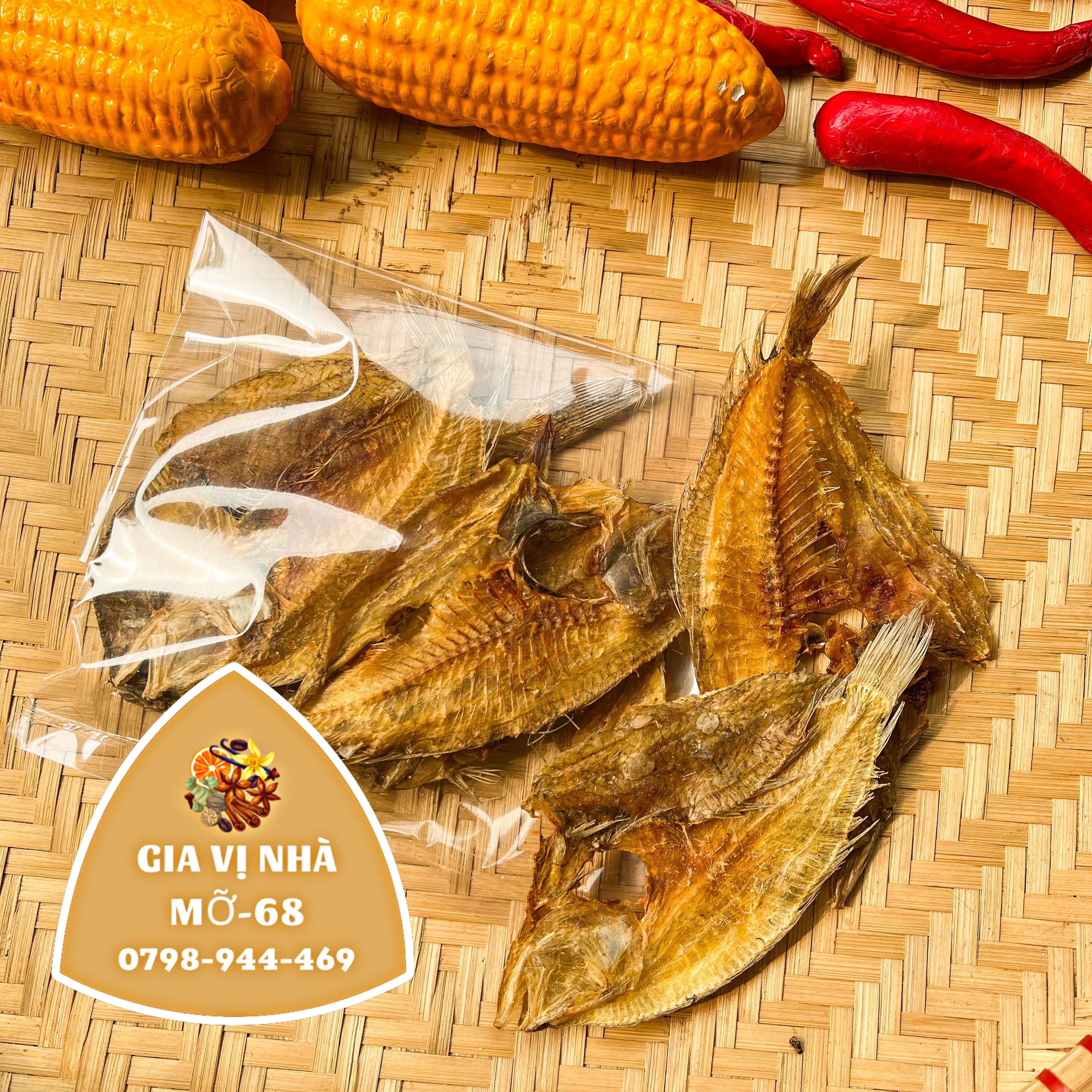 KHÔ CÁ DẢNH ( KHÔ CÁ NGỘ ) ĐẶC SẢN PHAN THIẾT -100GR-500GR
