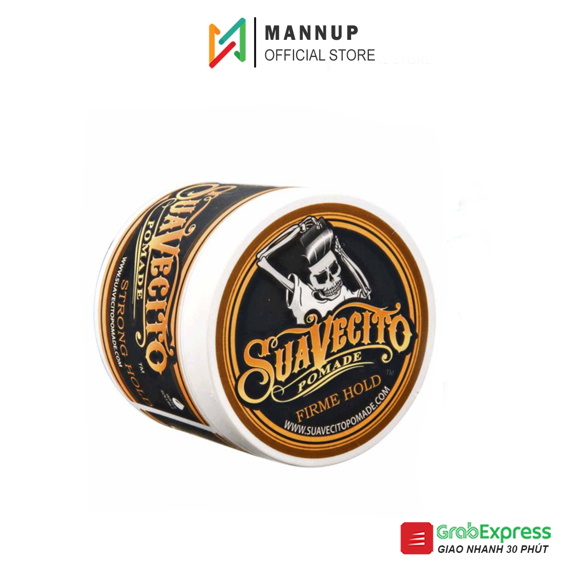 Sáp Vuốt Tóc Nam SUAVECITO Firme Clay 113Gr - Hàng Chính Hãng