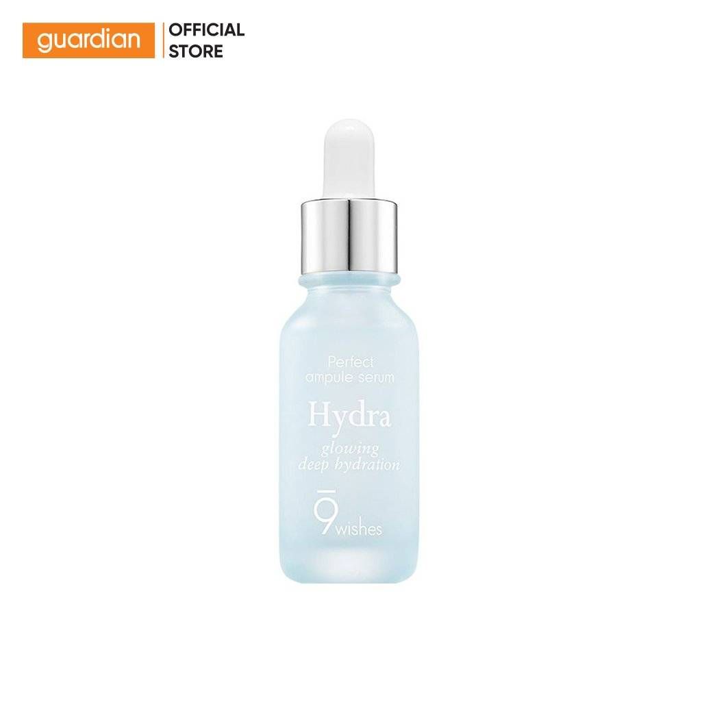 Tinh Chất 9 Wishes Hydra Skin Ampule Serum Cấp Ẩm Và Hỗ Trợ Làm Sáng Da 30Ml