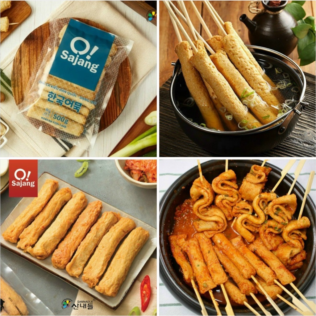 Chả cá hàn quốc dạng que 500g