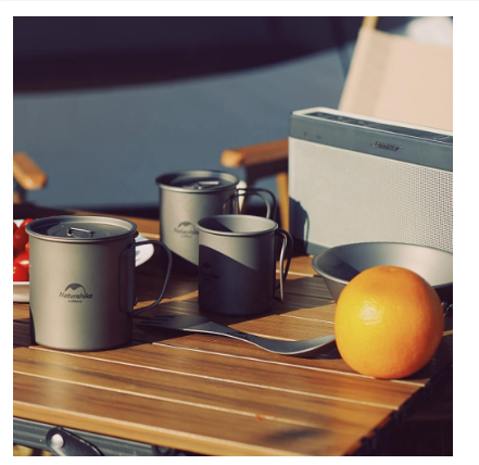 Cốc Titanium siêu nhẹ Glamping NatureHike NH20CJ005