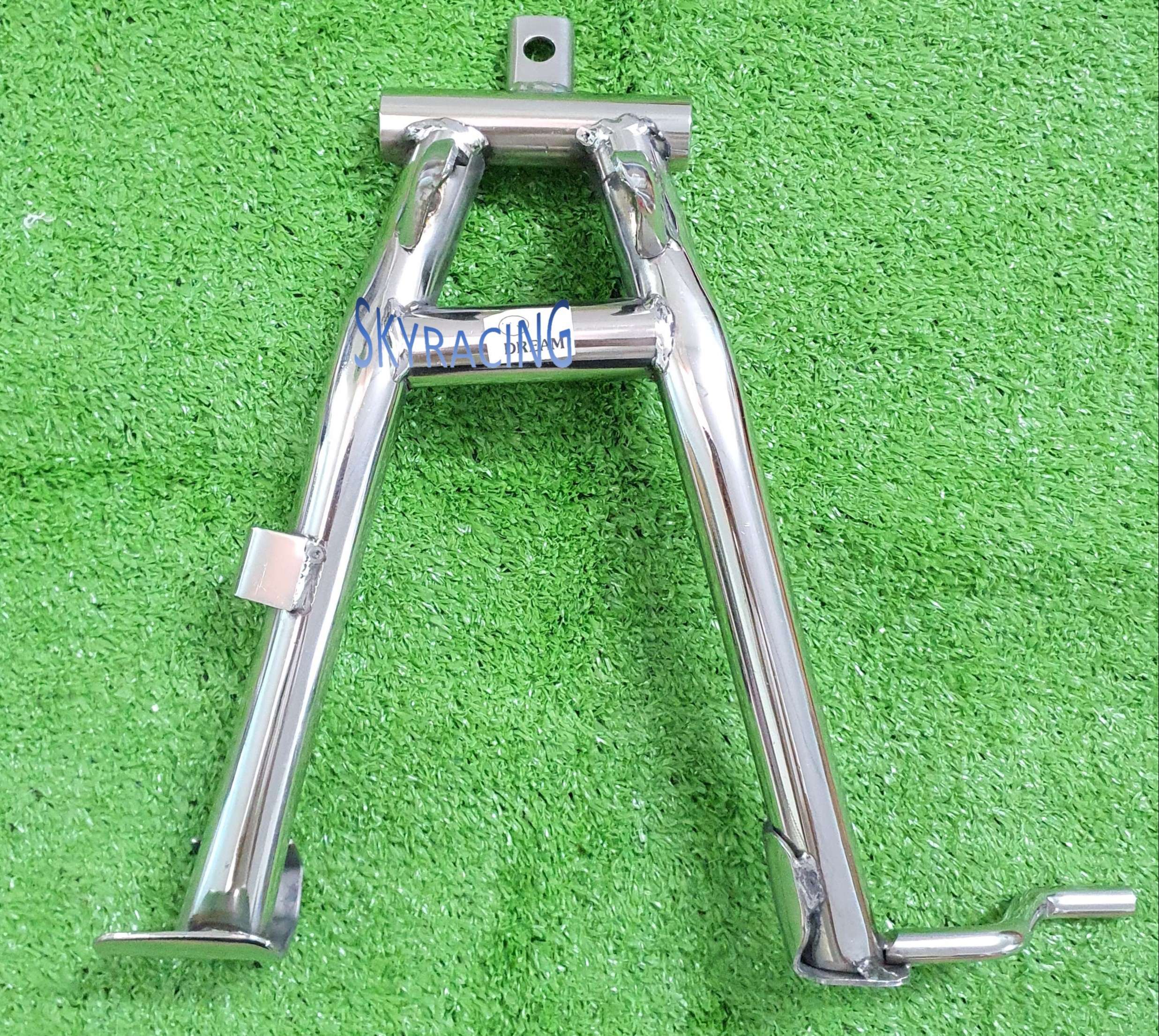 Chống đứng INOX gắn cho xe DREAM