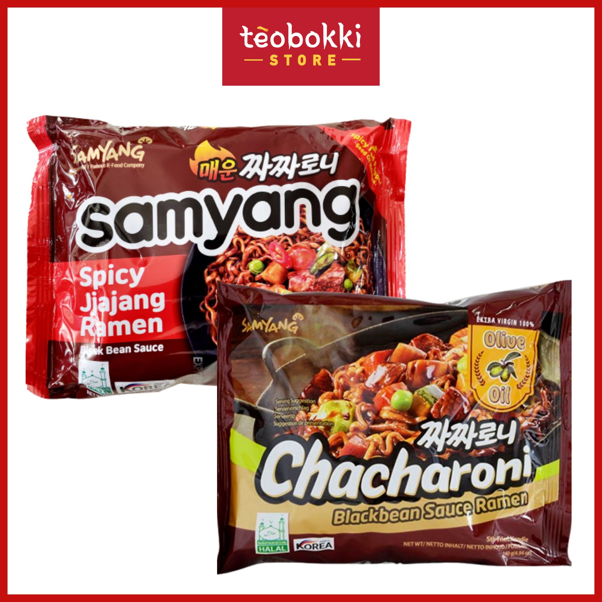 Mì Tương Đen Jajang Chacharoni 140g