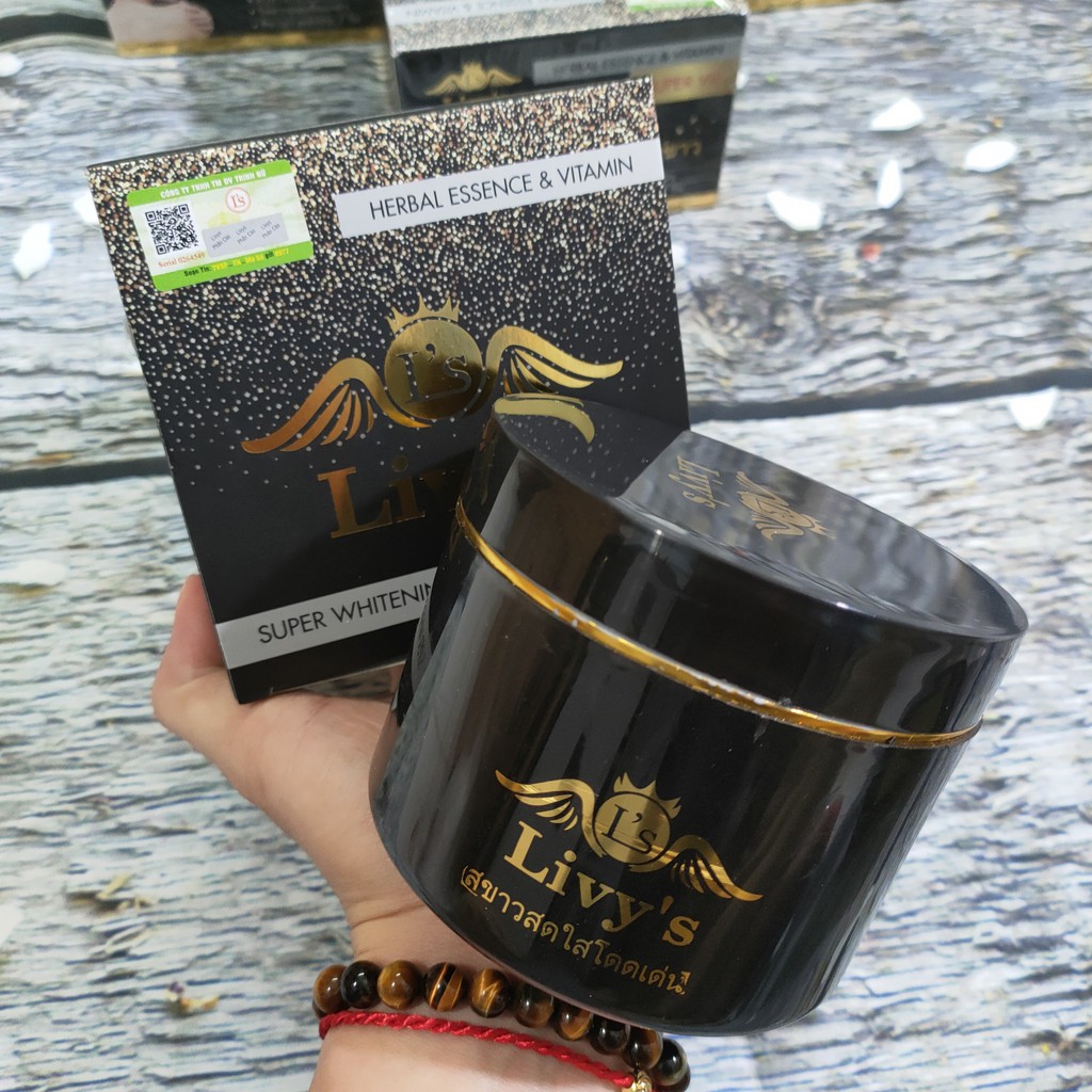 Kem Body Dưỡng Trắng Da Livy Đen Thái Lan