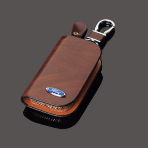 [MIỄN PHÍ GIAO HÀNG] BAO DA CHÌA KHÓA XE FORD CAO CẤP