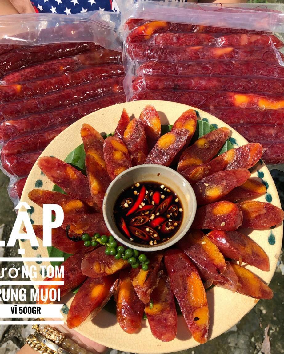 Lạp Xưởng Tôm Trứng Muối Minh Triết