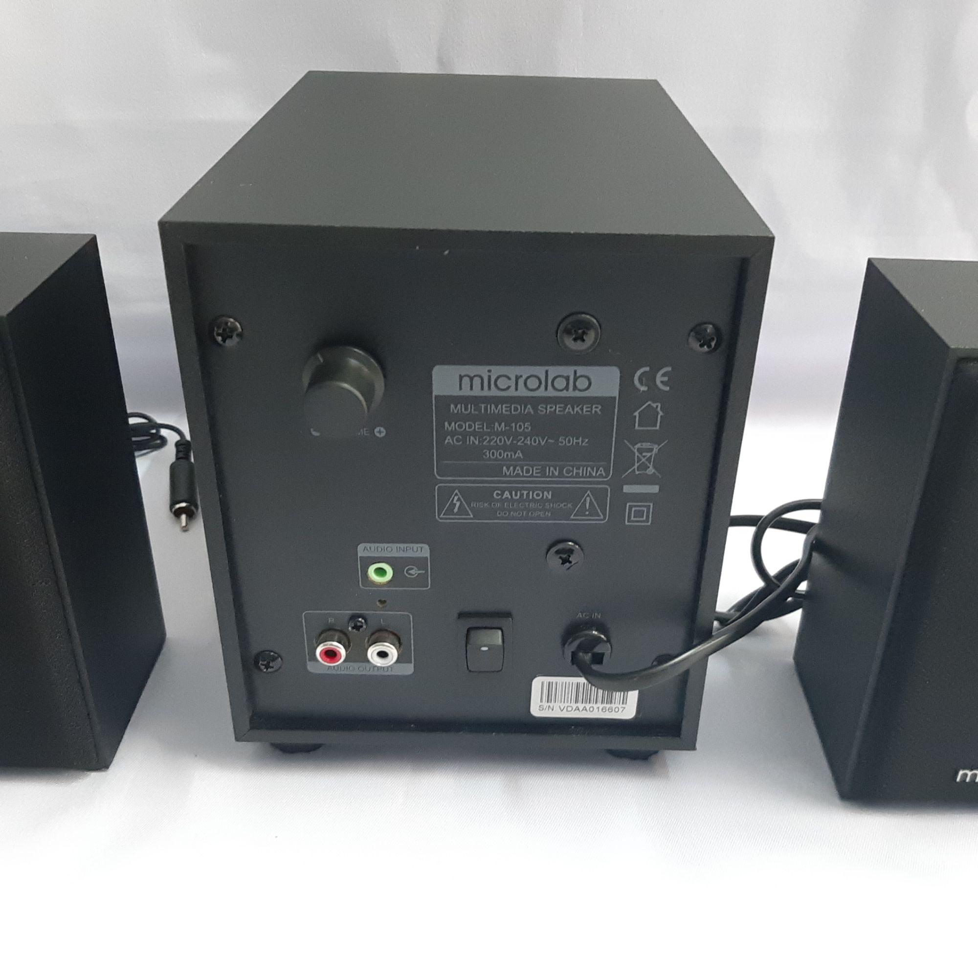 Loa vi tính, nghe nhạc Microlab M105.