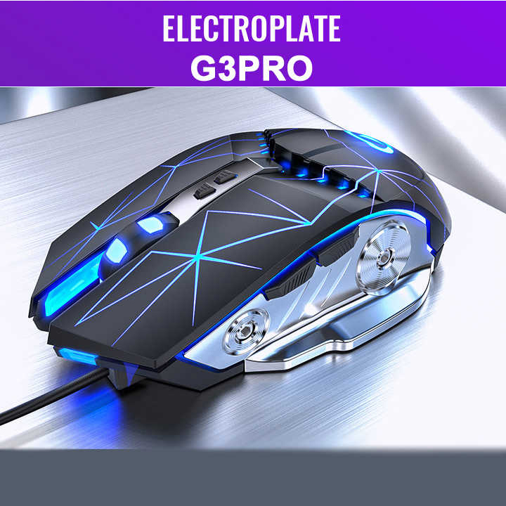 Chuột game cao cấp G3PRO led đa màu - DPI lên đến 4000 (2 kiểu hoa văn) - Nhất Tín Computer