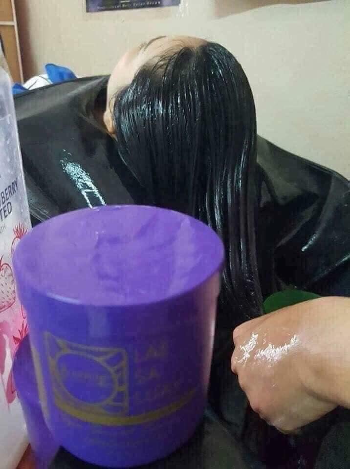 Ủ Tóc Lụa Keratin Lae Sa Luay Thái Lan 250ml