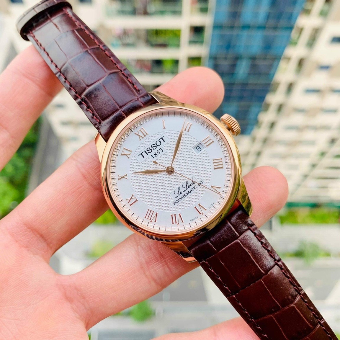 [Máy cơ - Automatic] Đồng hồ nam TISSOT viền gold [Bảo hành 12 tháng]