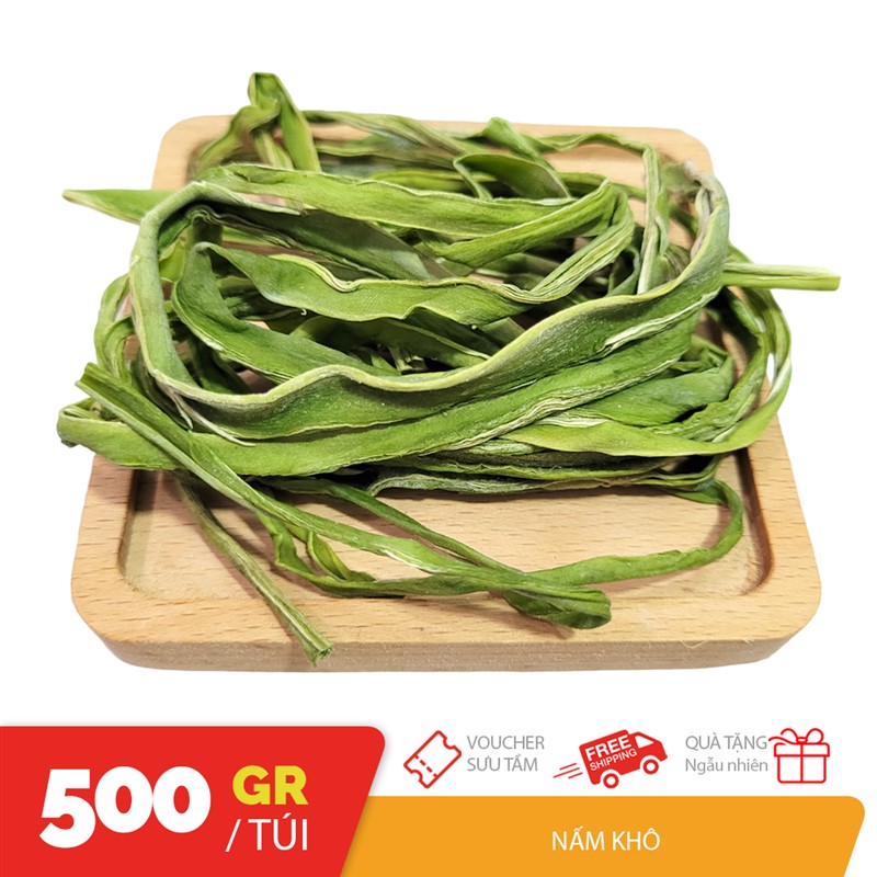 Túi 100gr rau tiến vua khô loại ngon