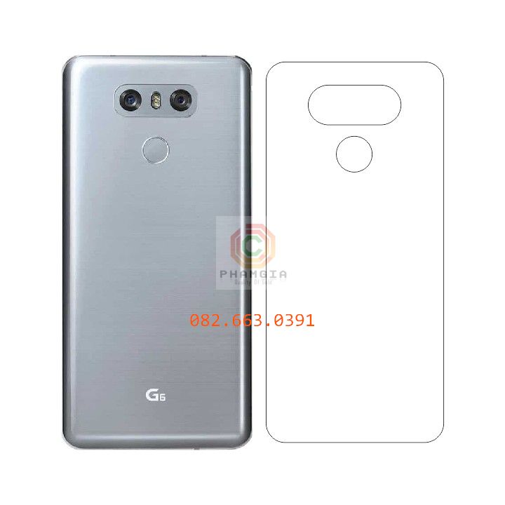 Dán ppf bóng, nhám cho LG G6/LG V30 mặt lưng siêu bảo vệ