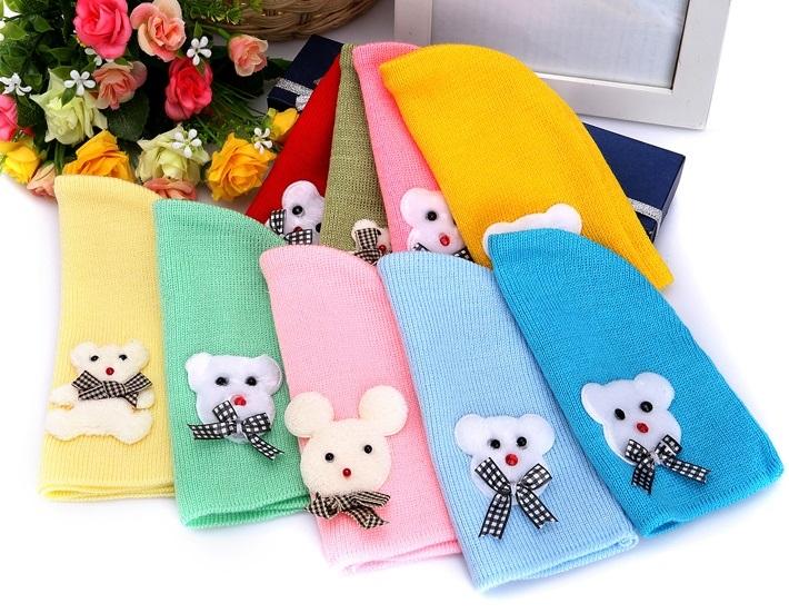 [HCM] combo 03 Nón Len Gấu Mềm giữ ấm Cho Bé 0 - 12 tháng tuổi