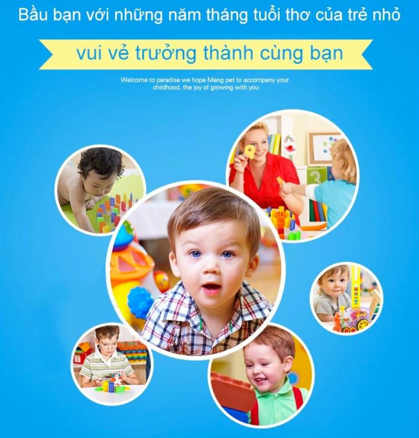 It smart - Xe lửa thông minh Domino chạy bằng điện PS Care
