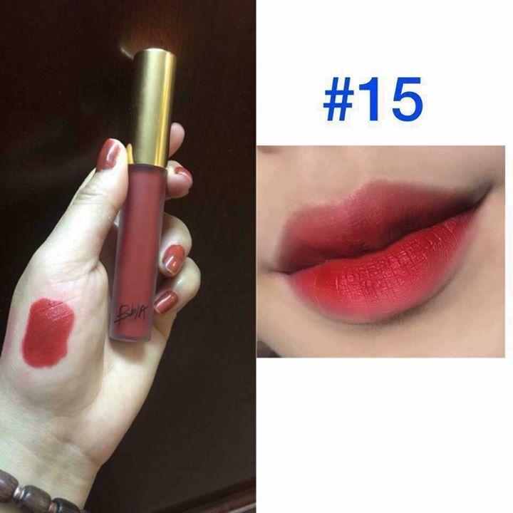 [HCM]Son kem lì Bbia Last Velvet Lip Tint Version 3 - 15 Edge Boss (Màu đỏ hồng)