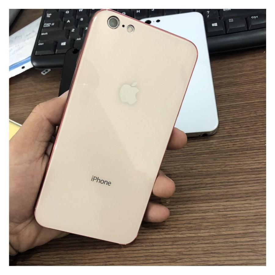 ỐP LƯNG GƯƠNG CHO IPHONE 6PLUS / LƯNG KÍNH GIỐNG IPHONE 8 PLUS -
