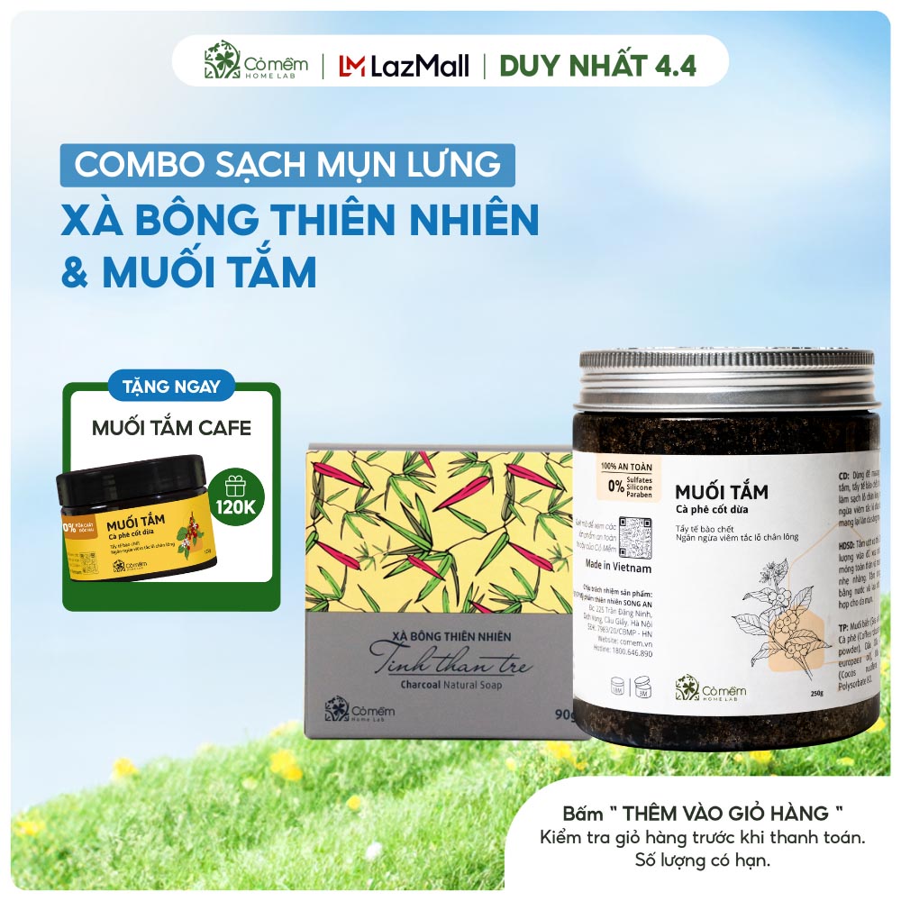 Combo Mụn Lưng Cỏ Mềm
