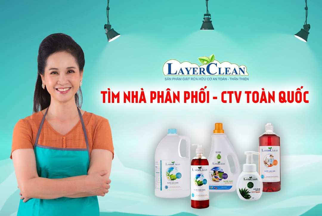 Nước rửa chén bát hữu cơ Layer Clean hương Quế chai 800ml