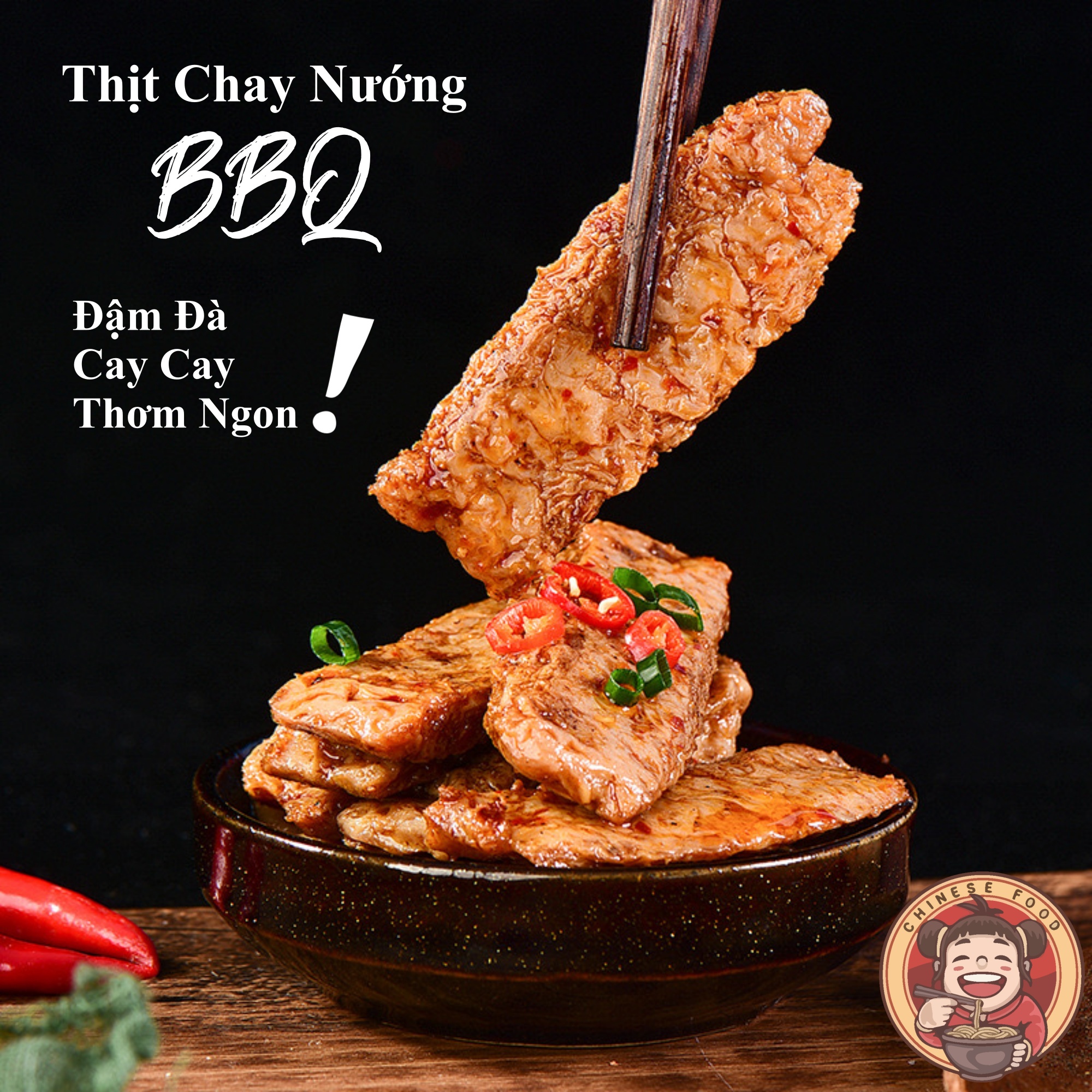 Thịt Nướng BBQ Thịt Chay Đồ Ăn Vặt