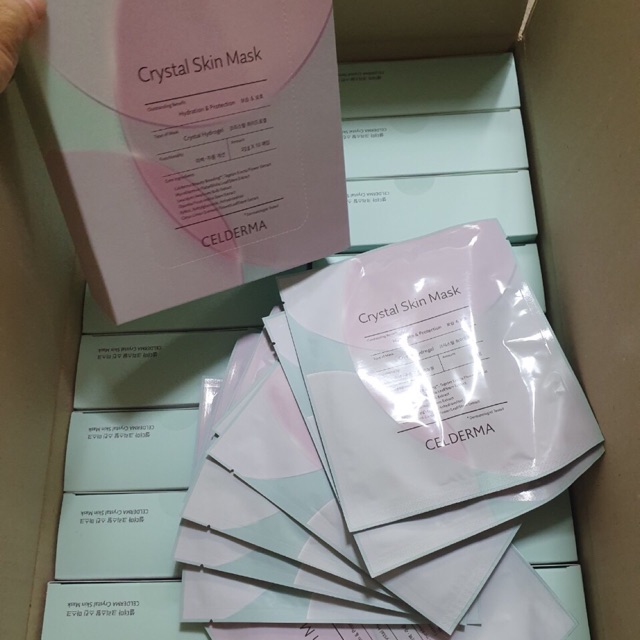 [HCM]Mặt nạ thạch anh Crystal skin mask Celderma