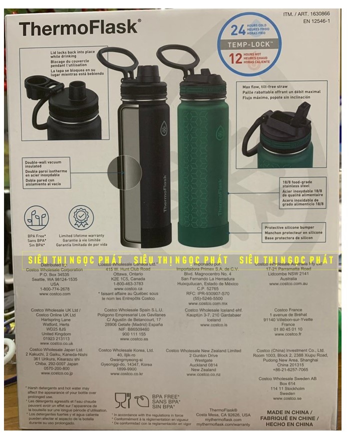 BÌNH GIỮ NHIỆT THERMOFLASK US 710ml (24 OZ)