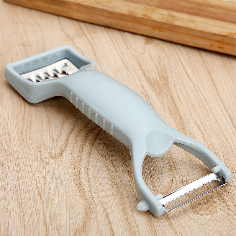 Convenient 2-Headed Fruit and Vegetable Peeler