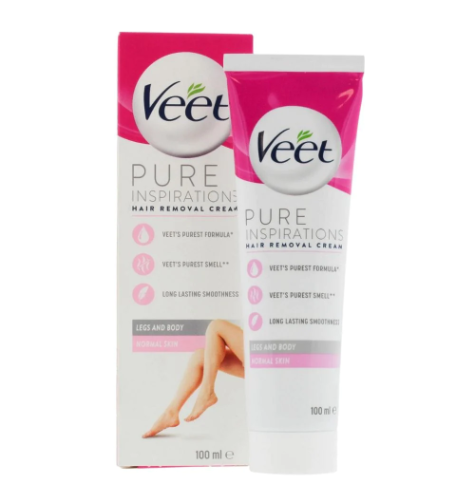 HSD 8/26 Kem Tẩy Lông Veet Pure Inspirations Dành Cho Da Thường 100ml