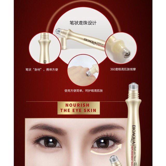 [HCM]Thanh lăn giảm thâm quầng bọng mắt Bioqua