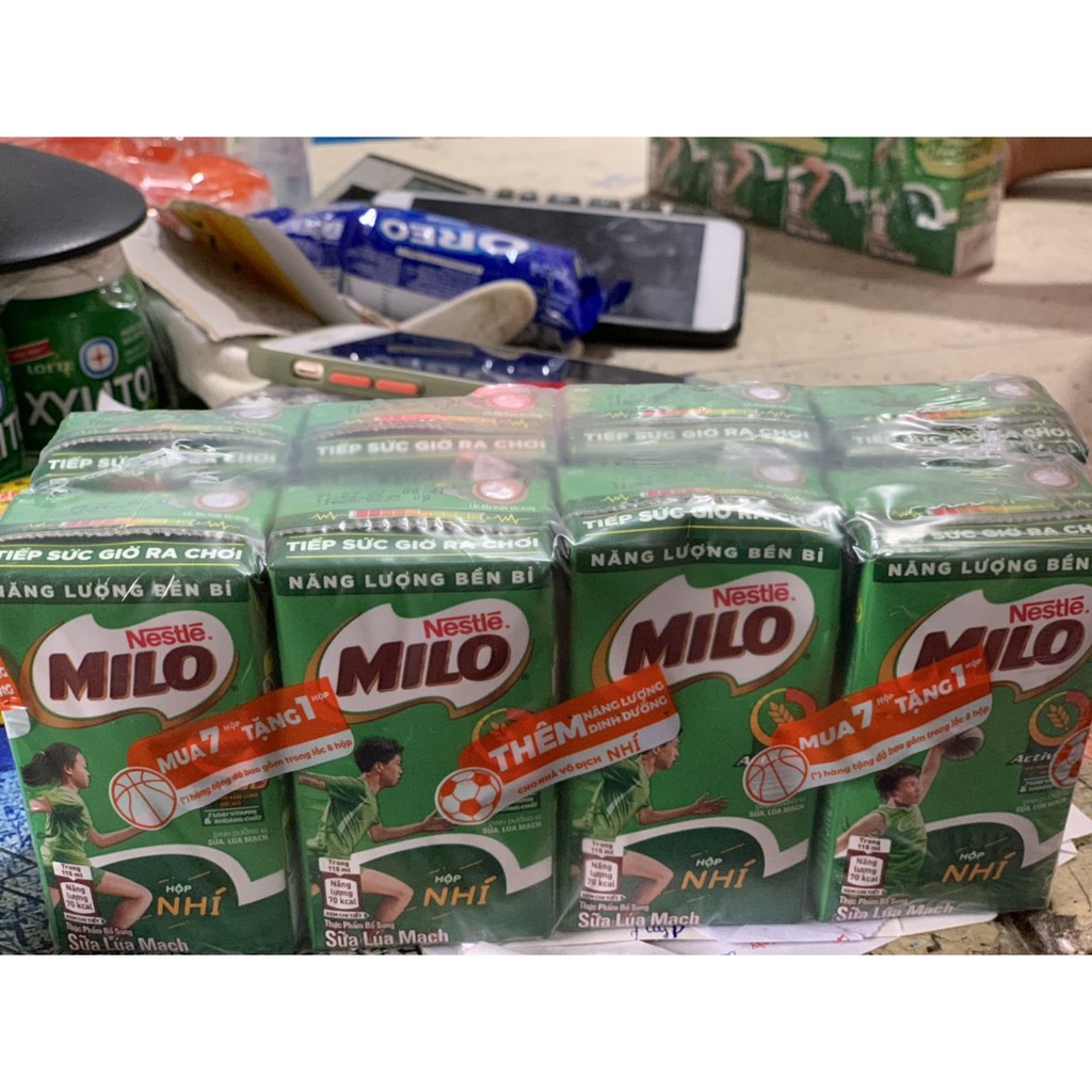 Thùng 48 Hộp Sữa Tươi Milo 110ml.