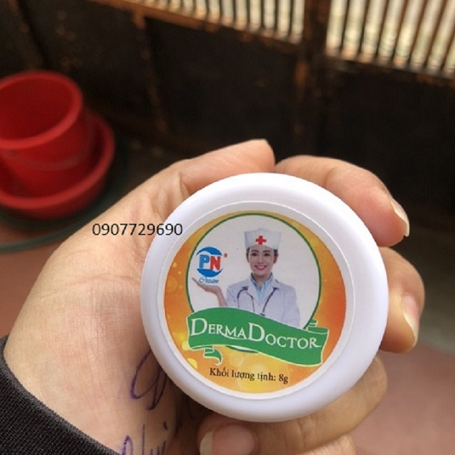 combo bộ 3 kem derma doctor + trà xanh + hazeline