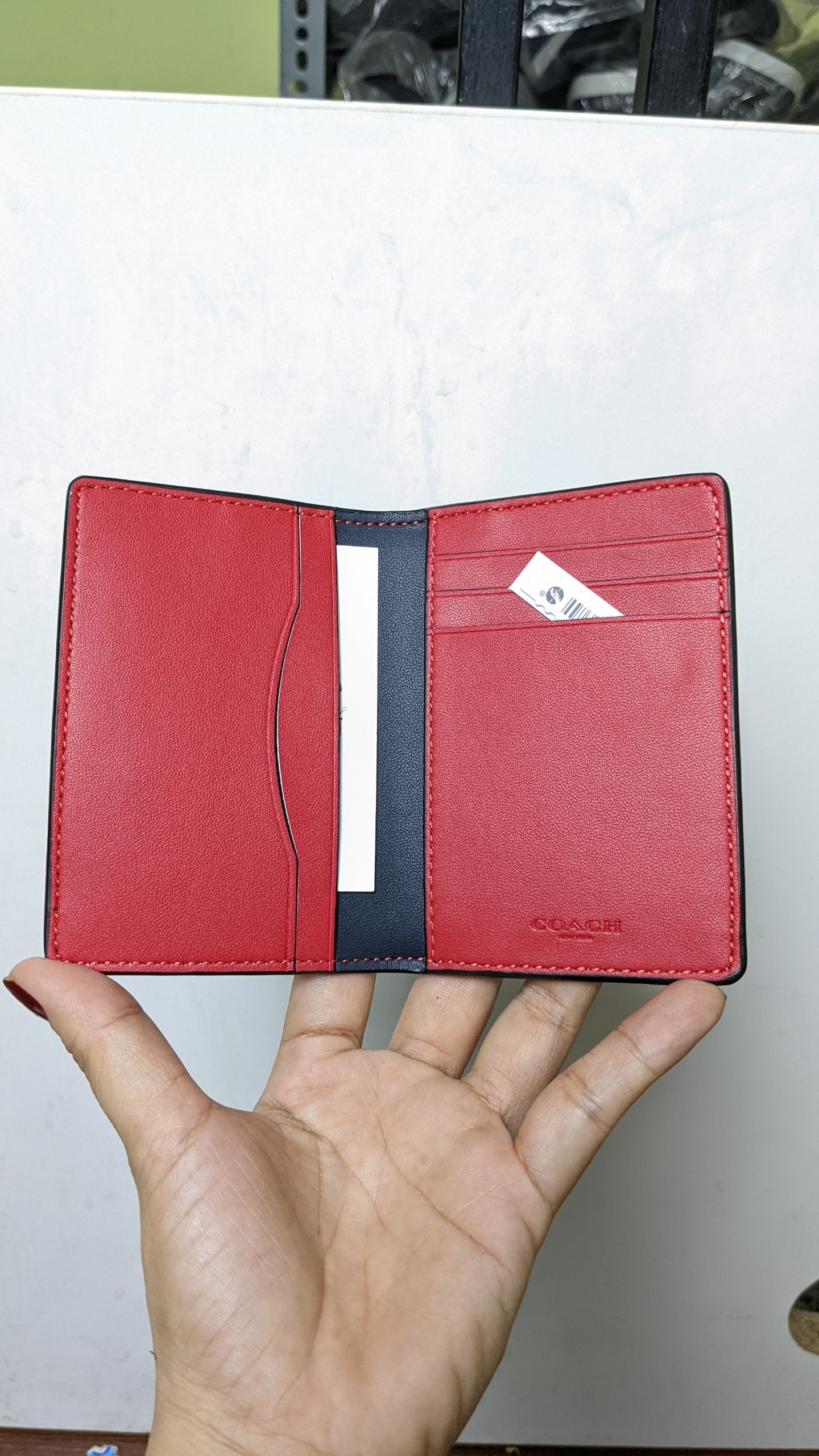 Coach 2026 Slim Bill Wallet In Signature Canvas