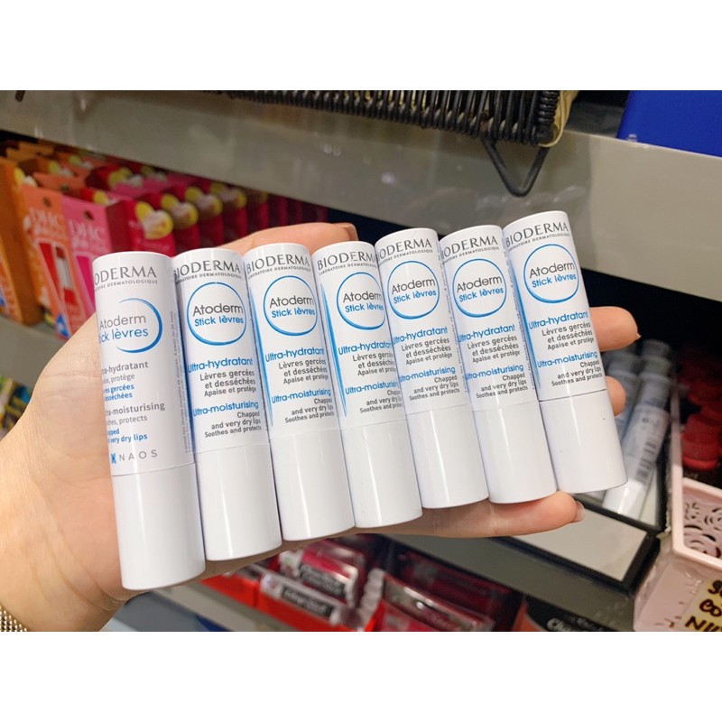 [HCM]Son Dưỡng Môi Bioderma Atoderm Stick Hydratant
