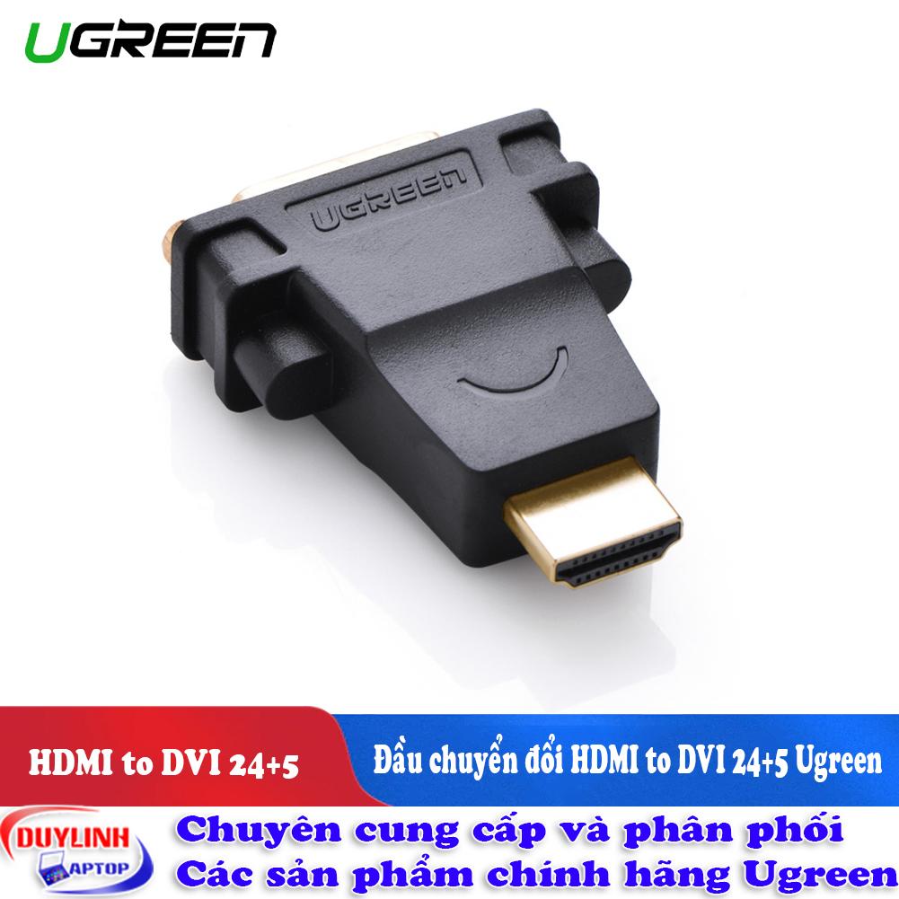 Đầu chuyển đổi HDMI to DVI 24+5 Ugreen