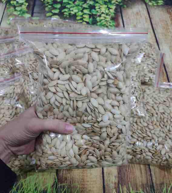 3 Kg hạt bí ta rang tay ngon mẩy giòn tan
