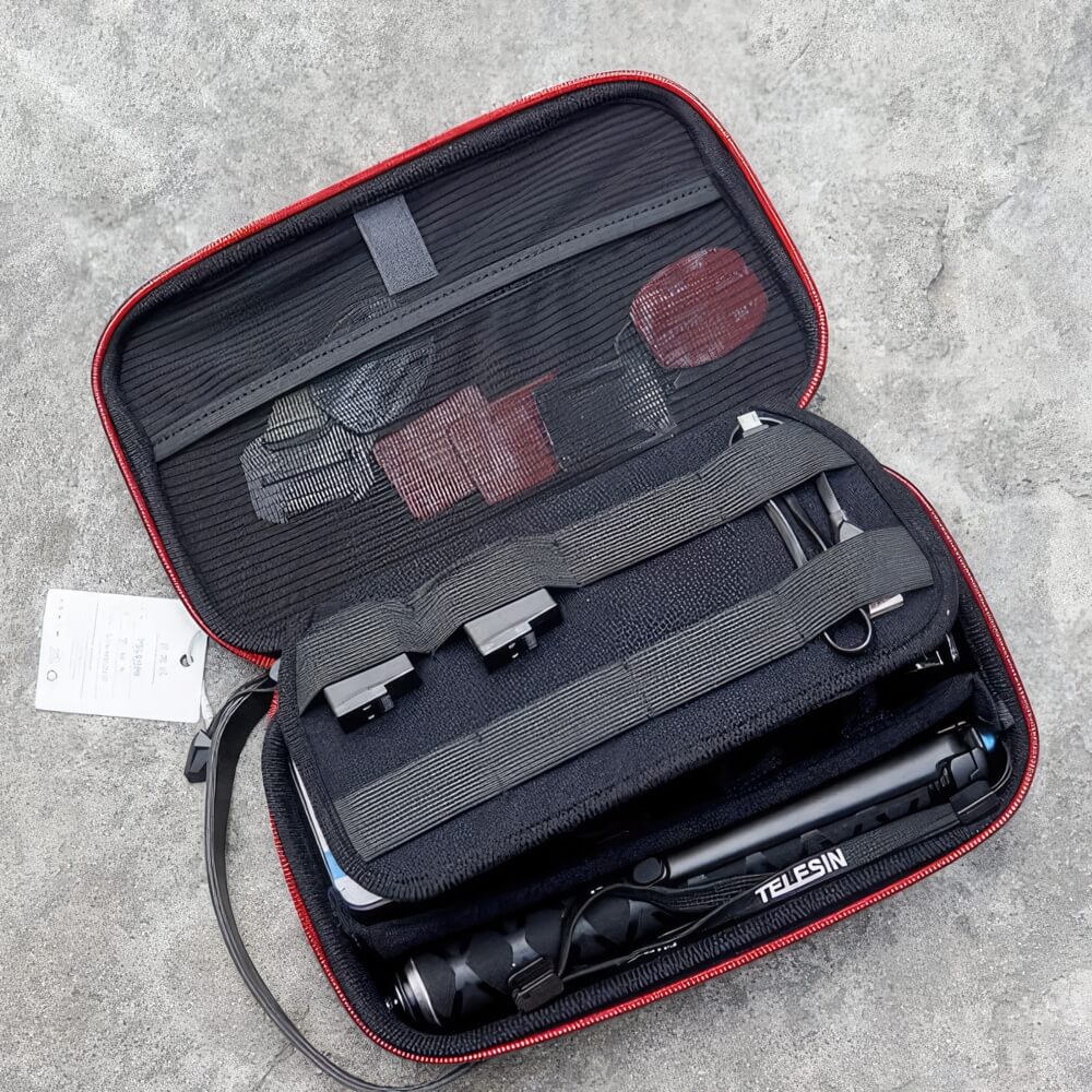 HỘP ĐỰNG GOPRO VÀ PHỤ KIỆN TELESIN