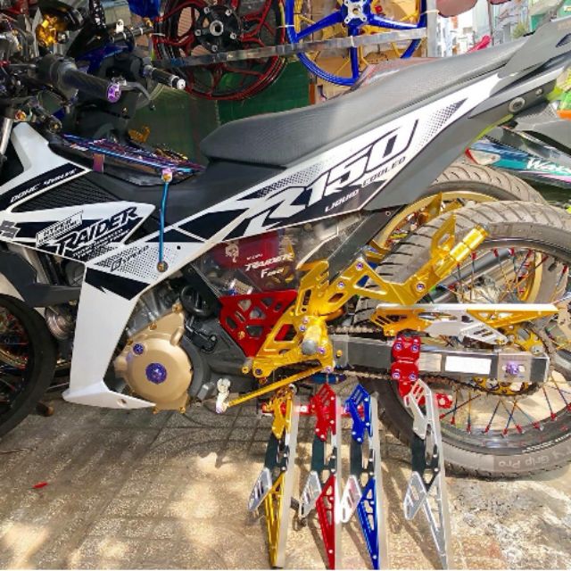 Carte nhôm cho raider - satria
