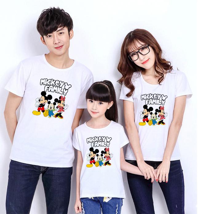 [HCM]Áo thun gia đình in hình  MICKEY FAMILY - MGD07 - giá trên là giá cho 1 chiếc áo