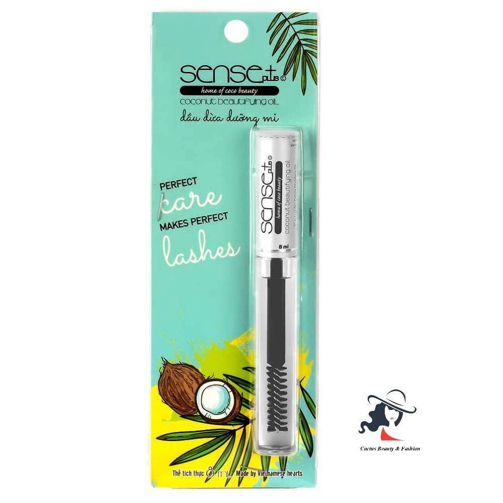 [HCM]Dưỡng mi dầu dừa Sense Plus 8ml