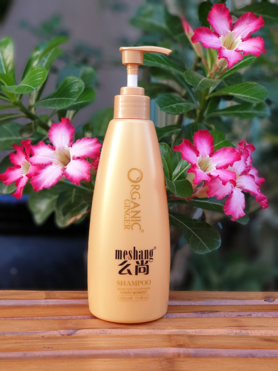 Dầu gội gừng hữu cơ Meshang