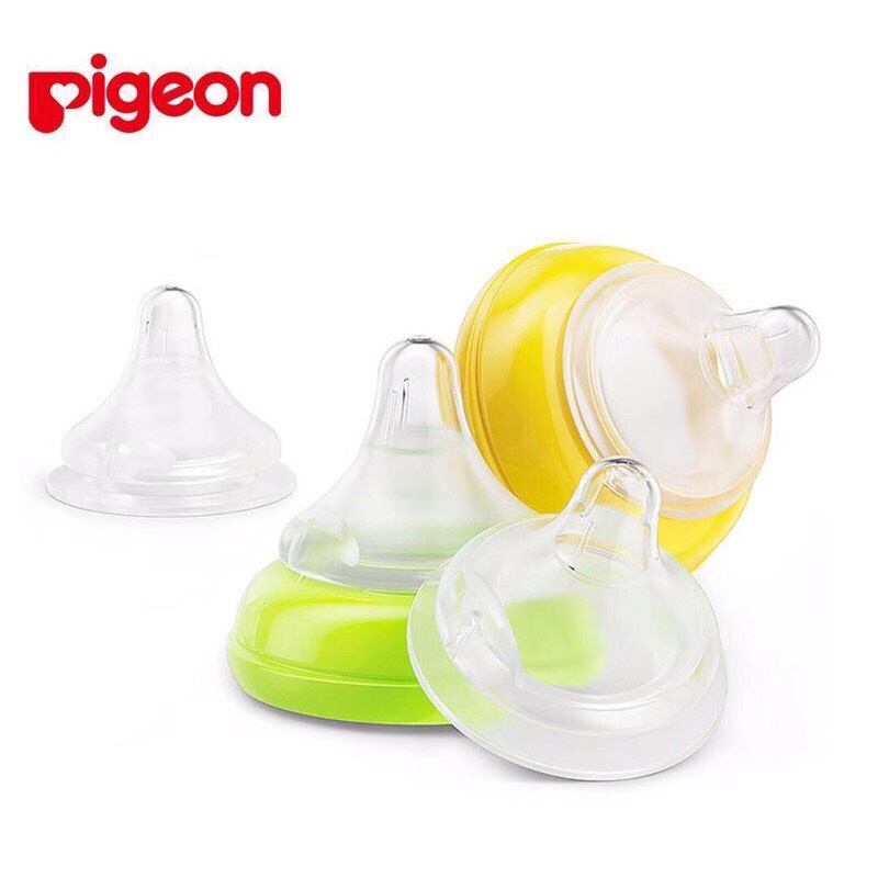 Núm ti thay thế bình pigeon cổ rộng size S,M,L,LL