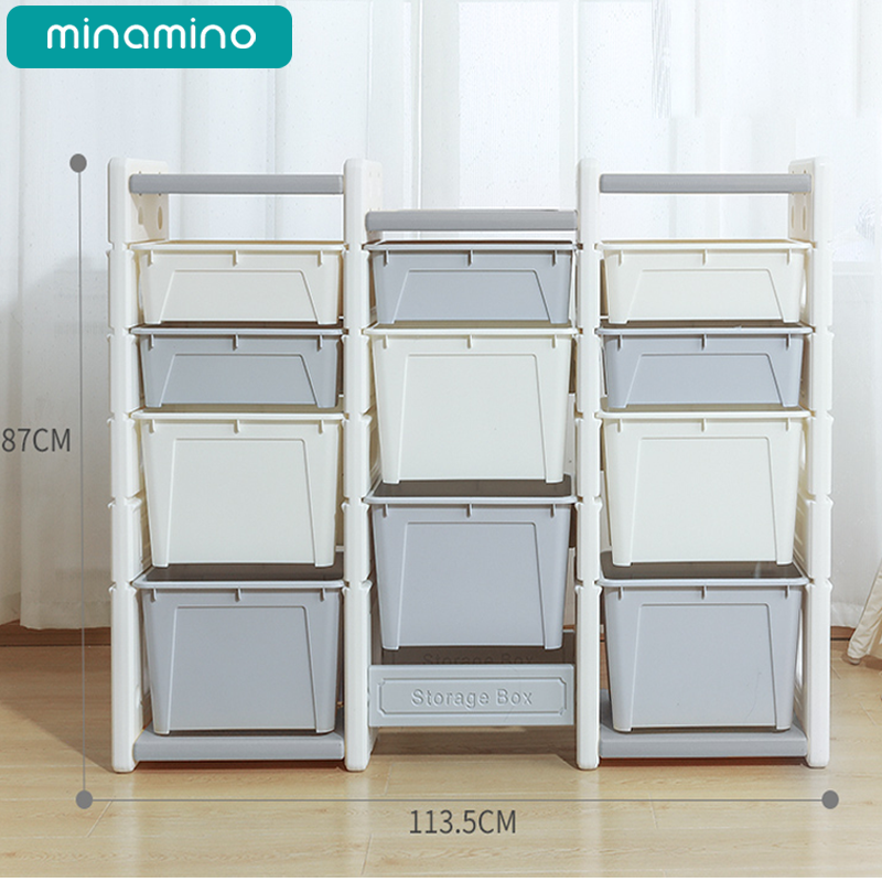 Kệ đựng đồ chơi 3 khối Wisdom E202