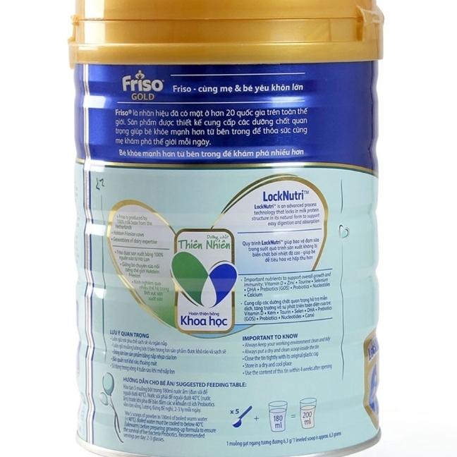 Sữa bột FRISO GOLD 4 900G