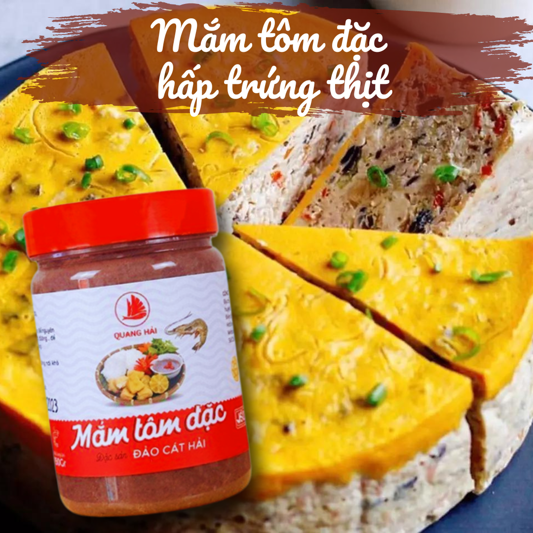 Mắm Tôm Đặc Cát Hải - Gia Vị Khác Biệt, Lọ 150gr, Đậm Đà Từ Biển Cả, Gia Vị