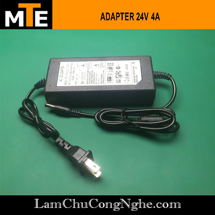 Nguồn adapter 24V 1A 2A 3A 4A 5A jack DC 5.5 x 2.1 mm